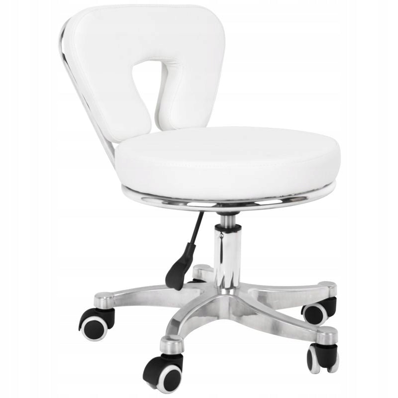 Cosmetic stool for pedicure 9266 white Brand Activeshop