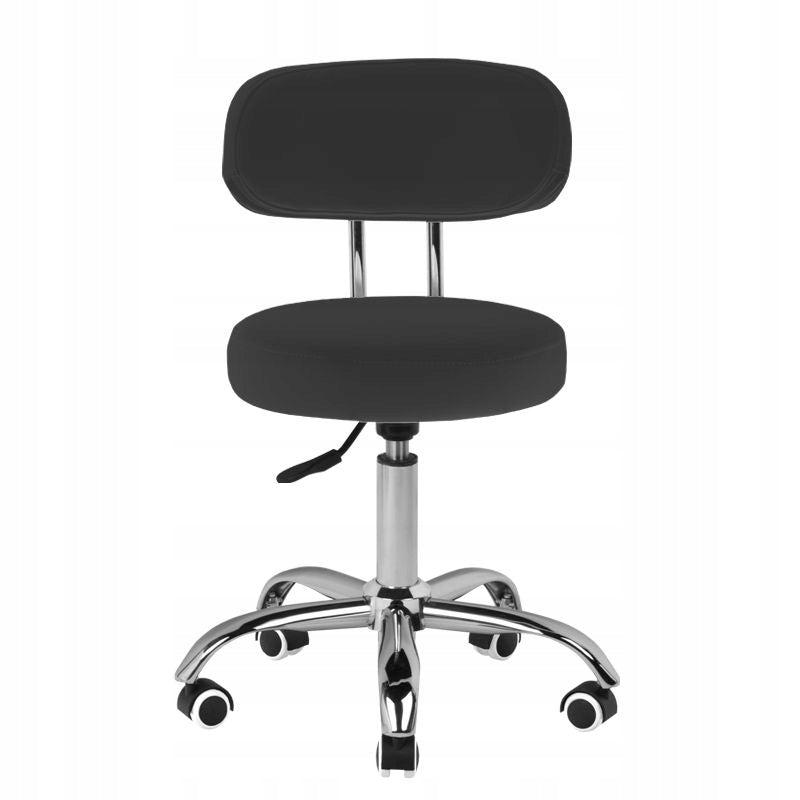 Cosmetic stool for pedicure A-007 black
