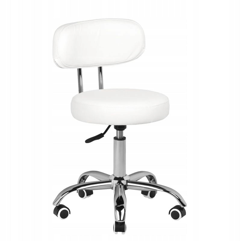 Cosmetic stool for pedicure A-007 white Brand Activeshop