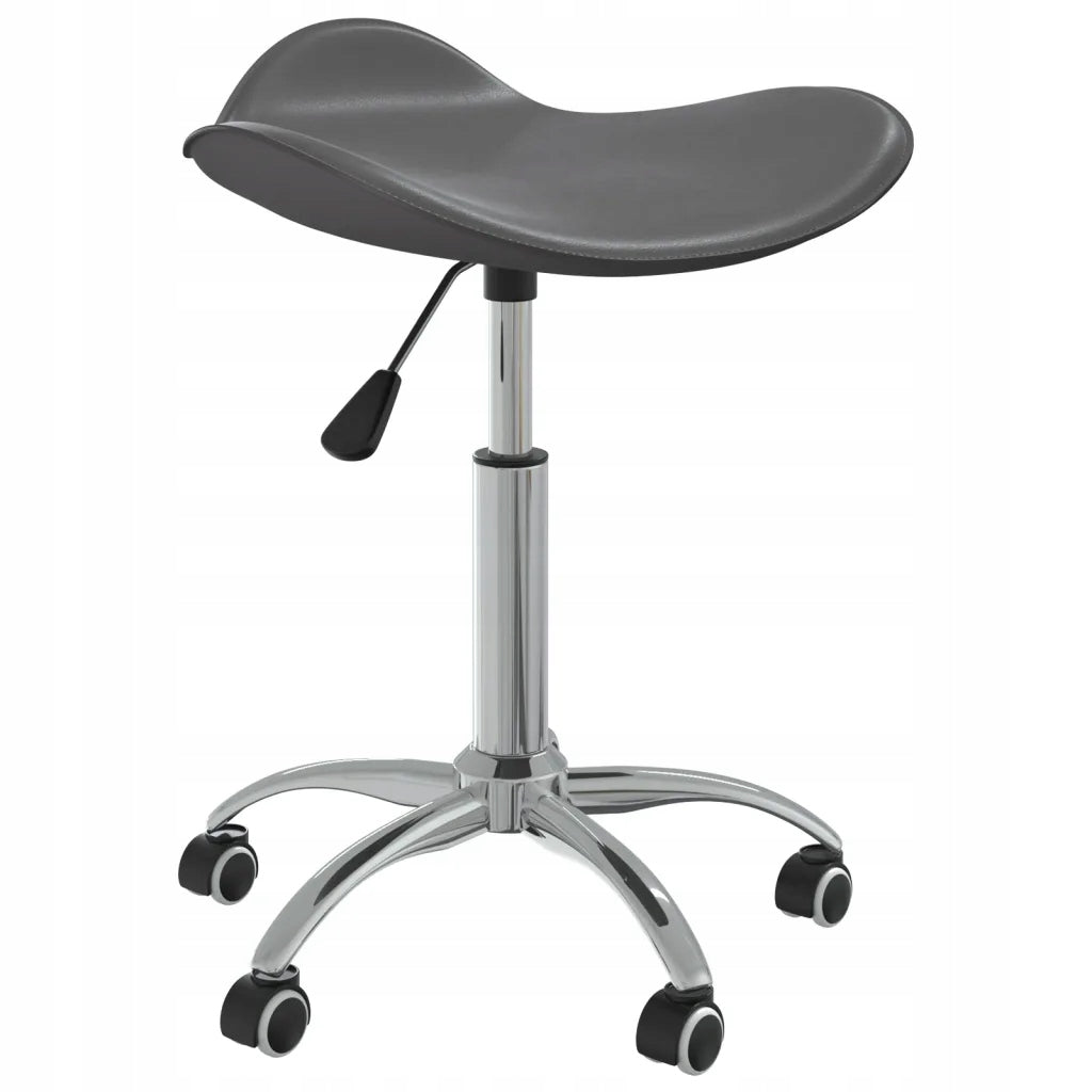 Cosmetic stool grey 44x44x46-57 cm-turn, wheels