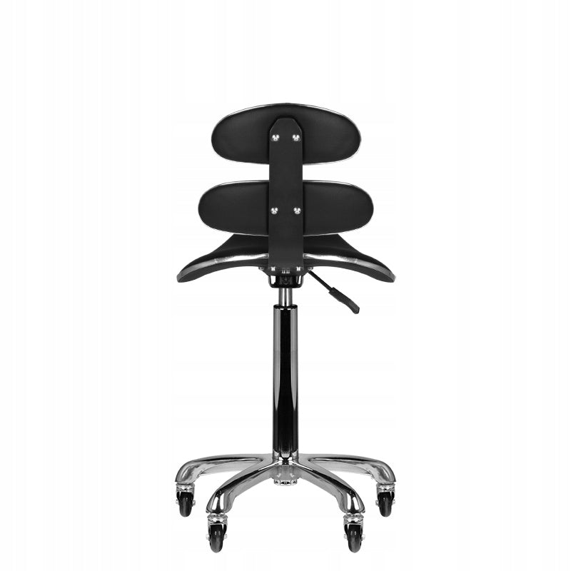 Cosmetic stool roll speed AM-880 black high Brand Activeshop