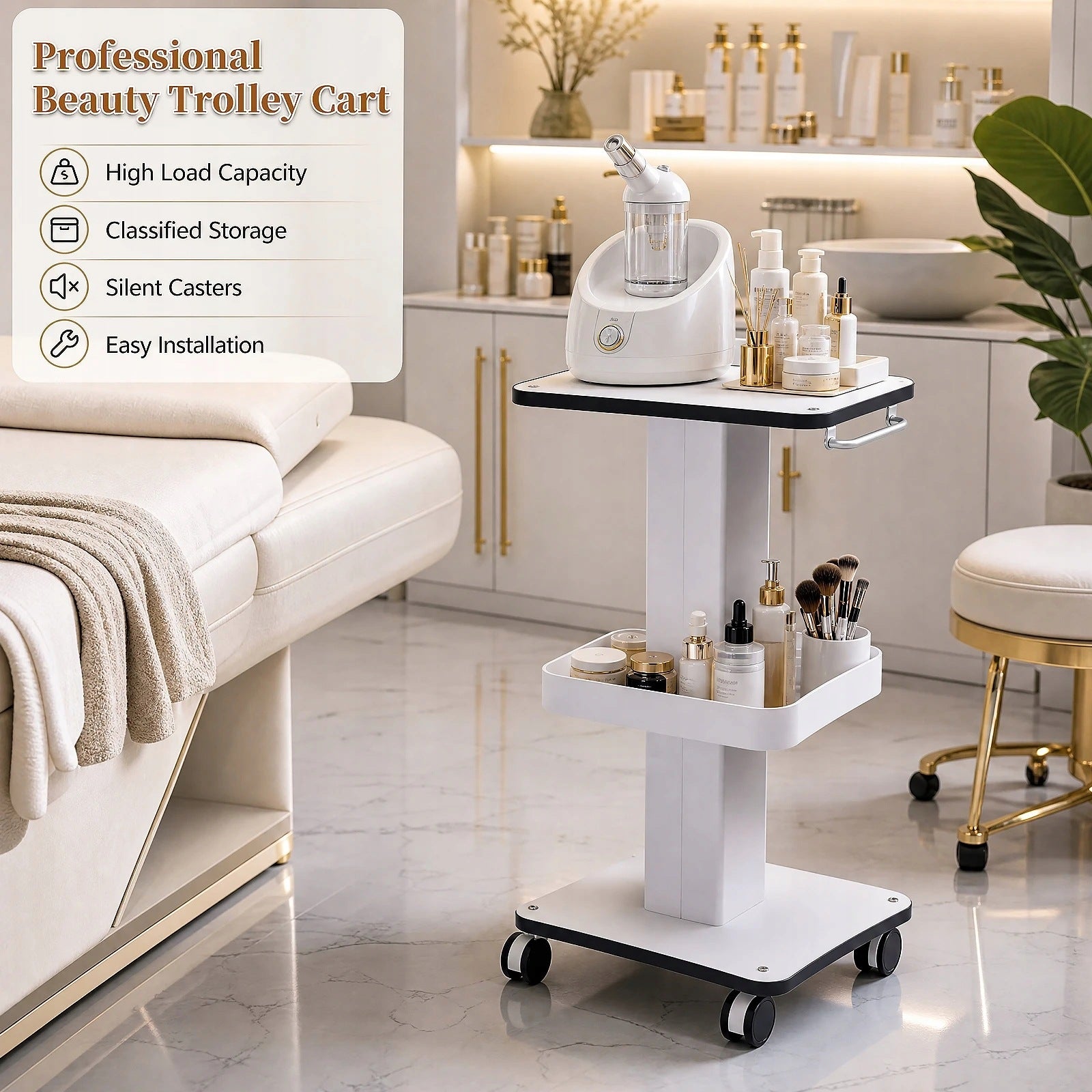 Cosmetic trolley on wheels EAN (GTIN) 0742484586709