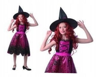 Costume Pink Sorceress size M 120-130cm