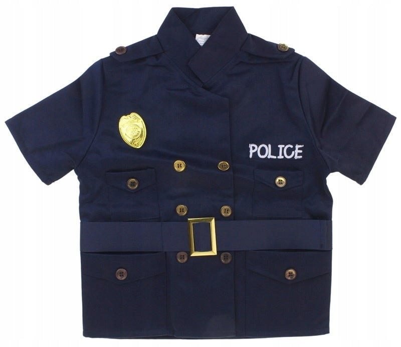 Costume Policeman Costume Set Policeman Handcuffs Cap Brand Nobo Kids