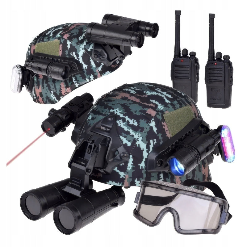 Costume Soldier for baby boy for walkie-talkie gift strong helmet