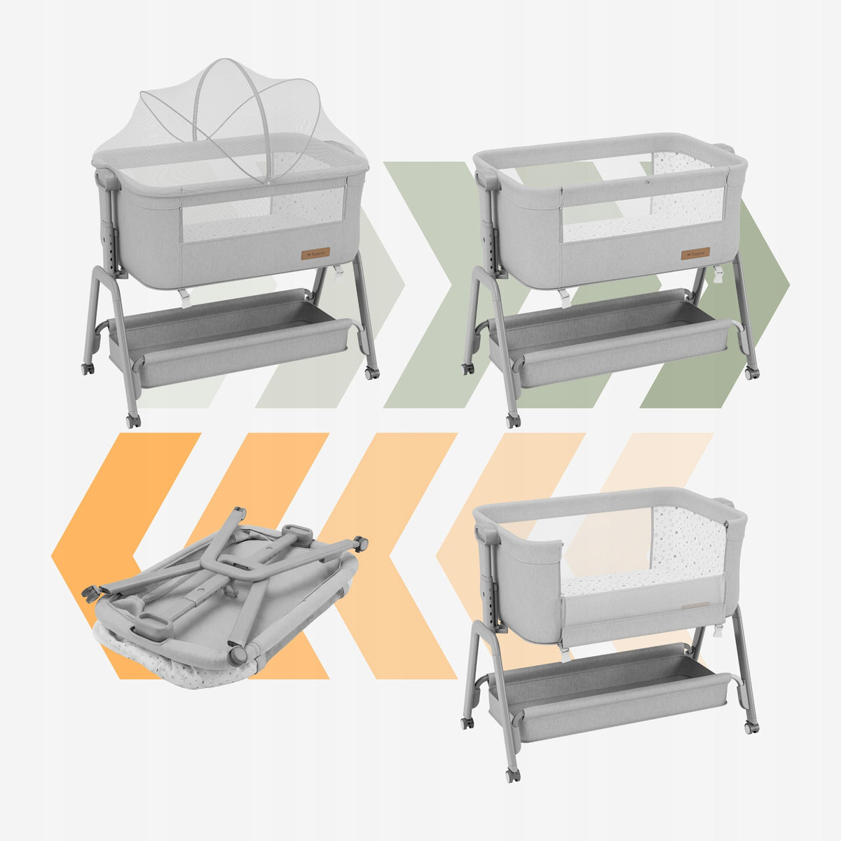 Cot Tulano Dream 50 Light-Grey Manufacturer code TN-DREAM 50 LIGHT-GREY