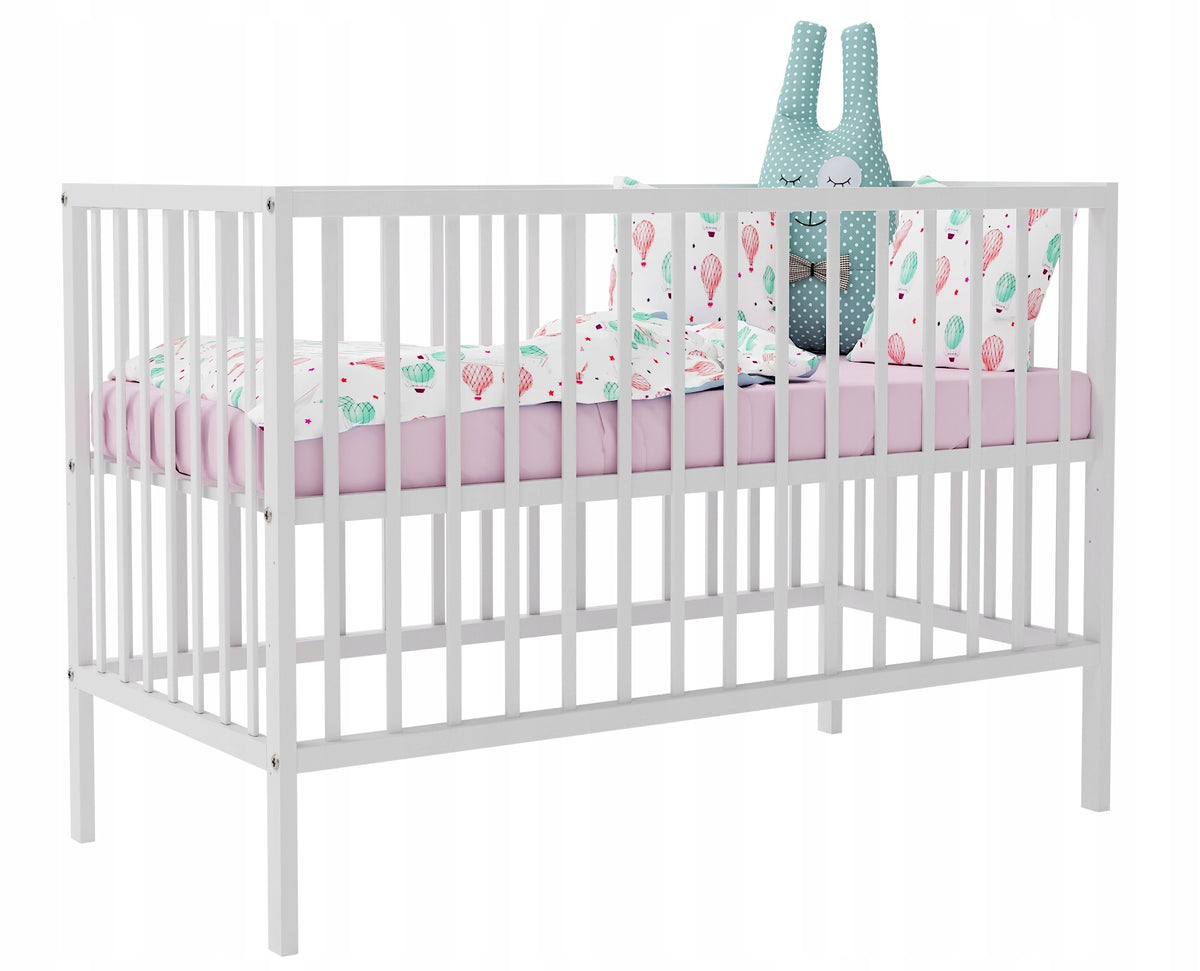 Cot b/sz MAGDA WHITE with couch barrier Manufacturer code 33