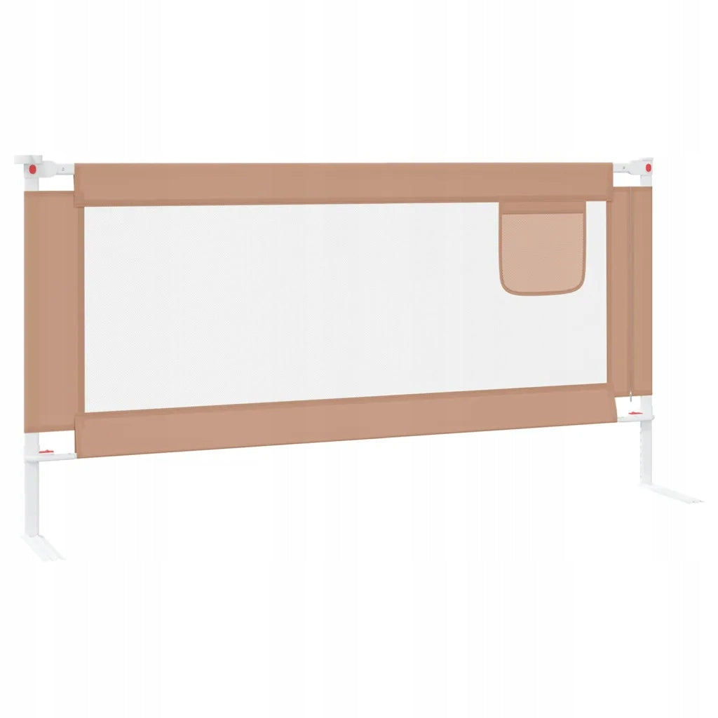 Cot barrier, taupe, 180x25 cm Brand VidaXL