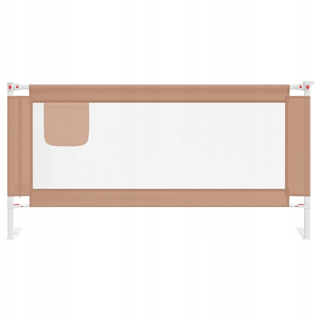 Cot barrier, taupe, 180x25 cm Manufacturer code 10222