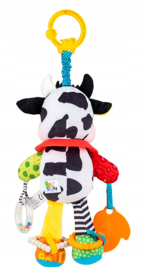 Cot stroller pendant with Cow Klara, for children 0m+, Balibazoo Kind pendants