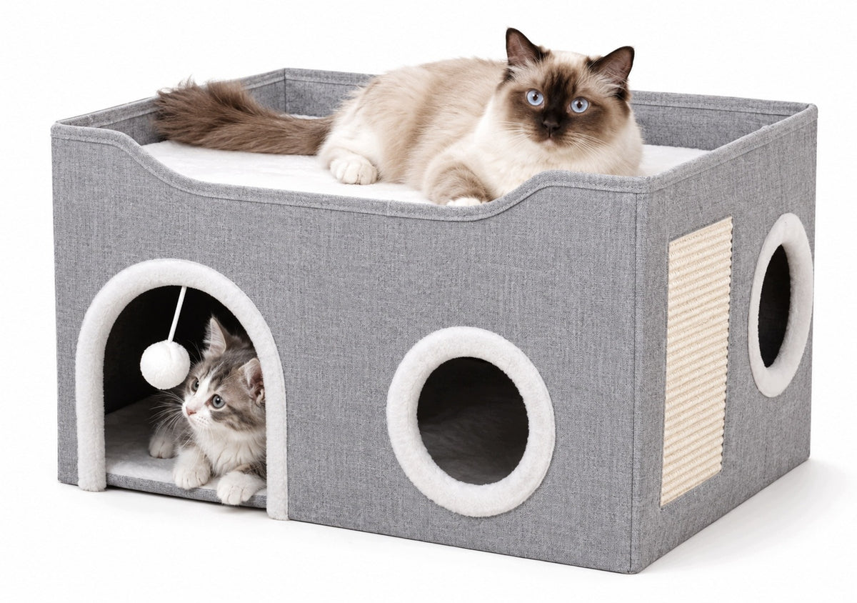 Cottage Cat Bed Scratcher Mat Booth Bed 60x40x32,5 cm I314 Manufacturer code I314