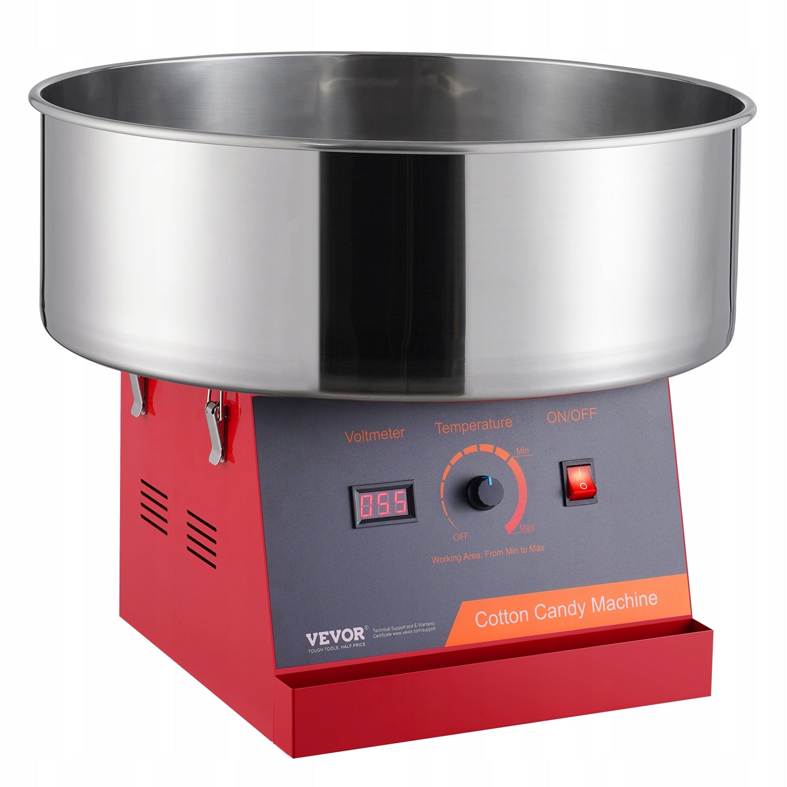 Cotton Candy Machine 1KW Electric Cotton Candy Machine Red