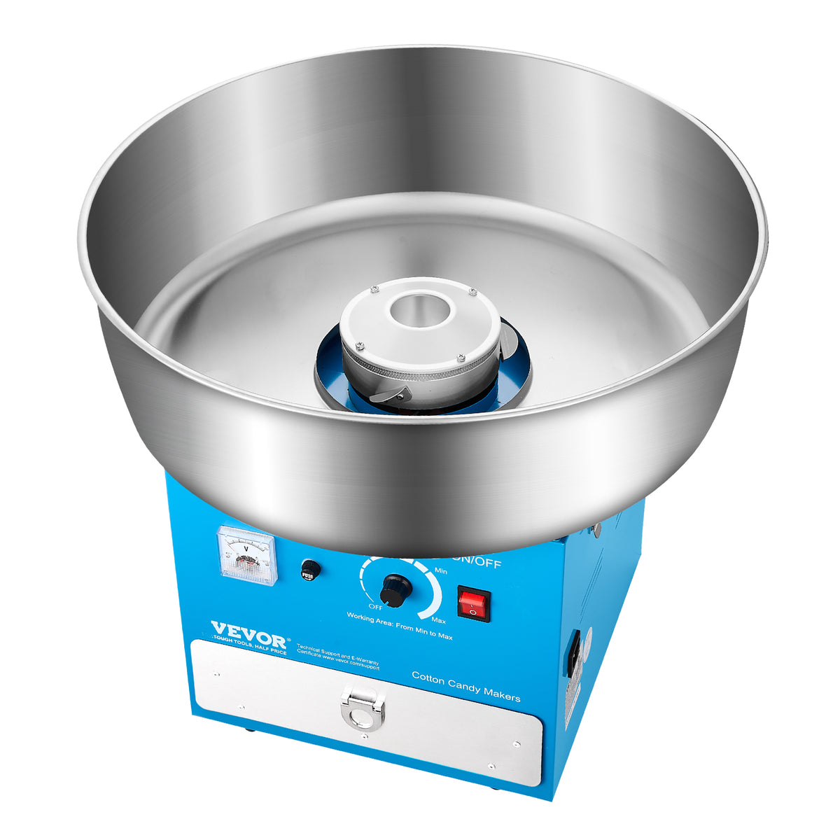 Cotton Candy Machine Blue Electric Cotton Candy Machine Dominant color blue