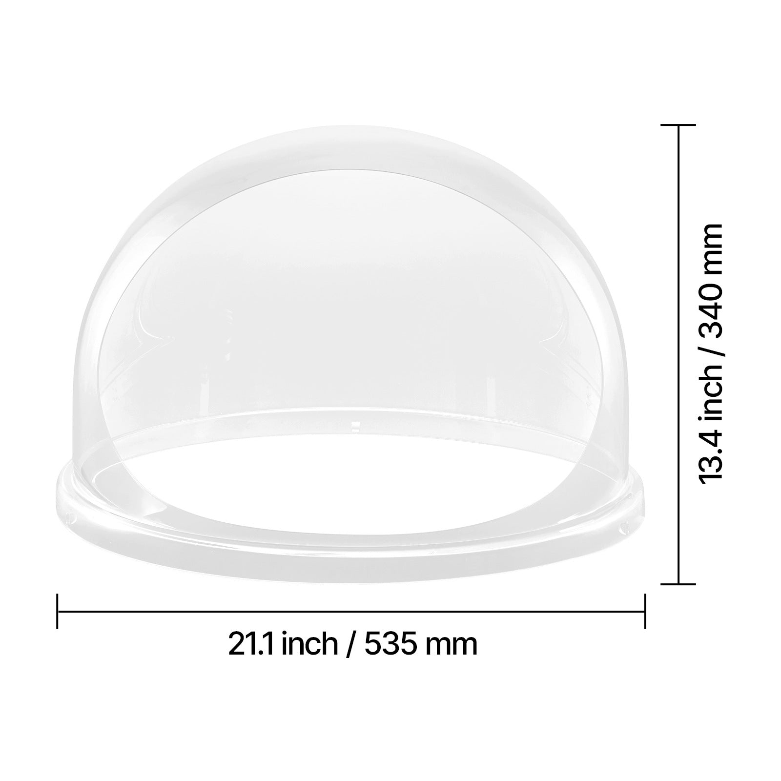 Cotton Candy Machine Cover Diameter 52CM Transparent Acrylic Manufacturer code MHTGZYKL52CMV