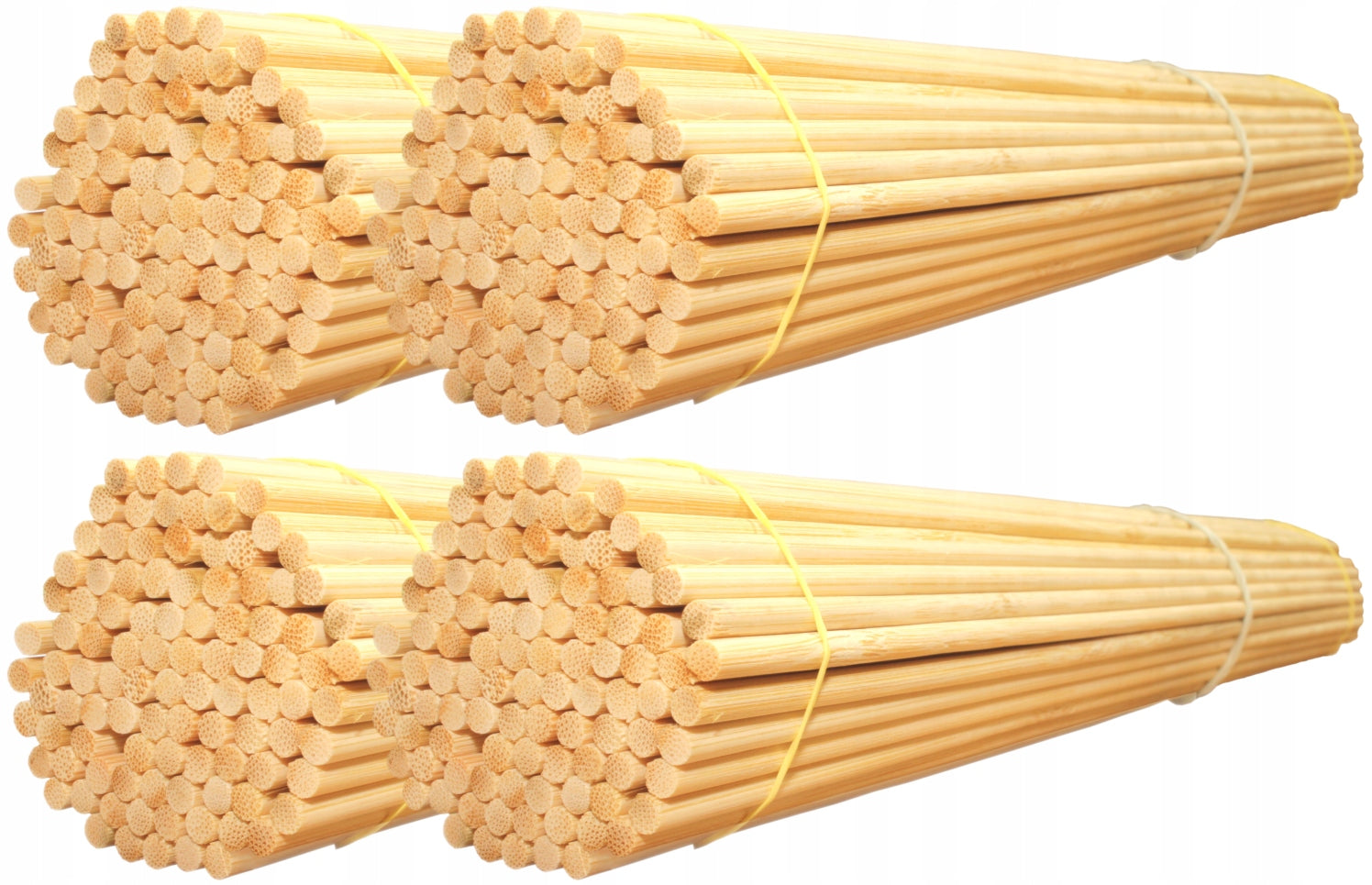 Cotton Candy Sticks 400pcs 38cm 4mm Round Bamboo Sticks For Machine EAN (GTIN) 5904496830347