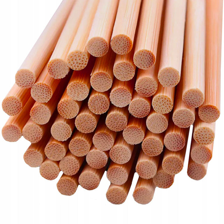 Cotton Candy Sticks BAMBOO Sticks Safe ROUND 38 cm 200 pcs Manufacturer code Patyczki do Waty Cukrowej Bambusowe 38 cm 200