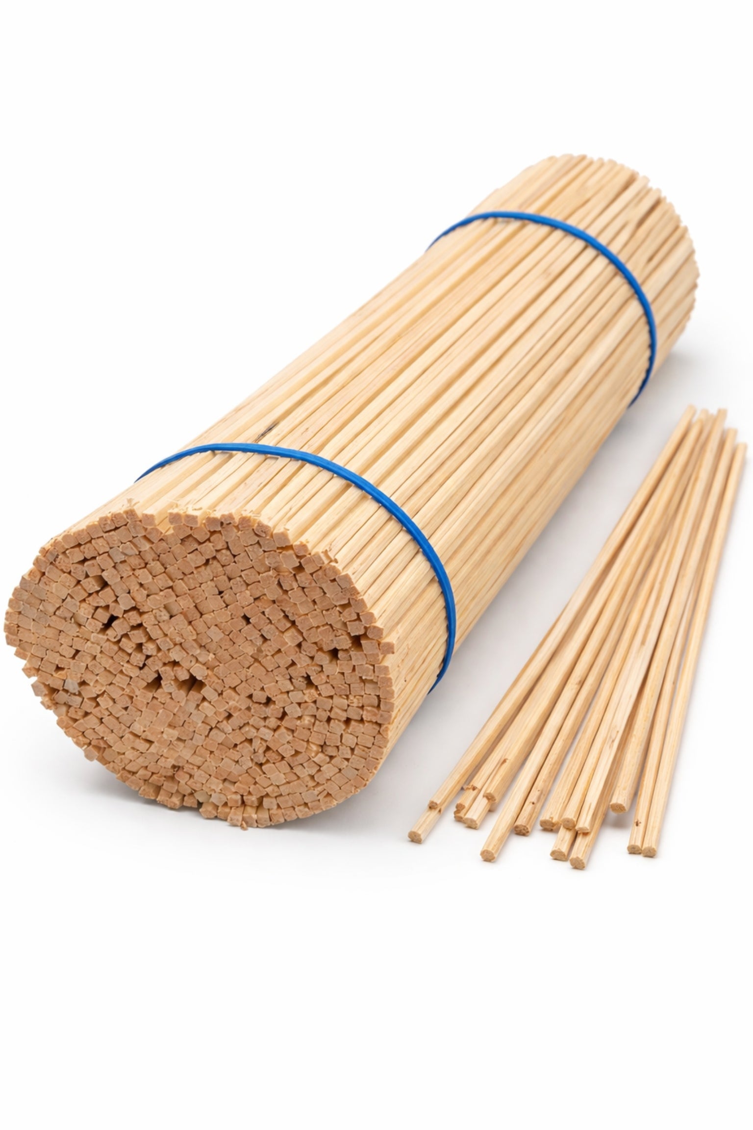 Cotton Candy Sticks Beech Square 38 cm 100pcs WOODEN SET