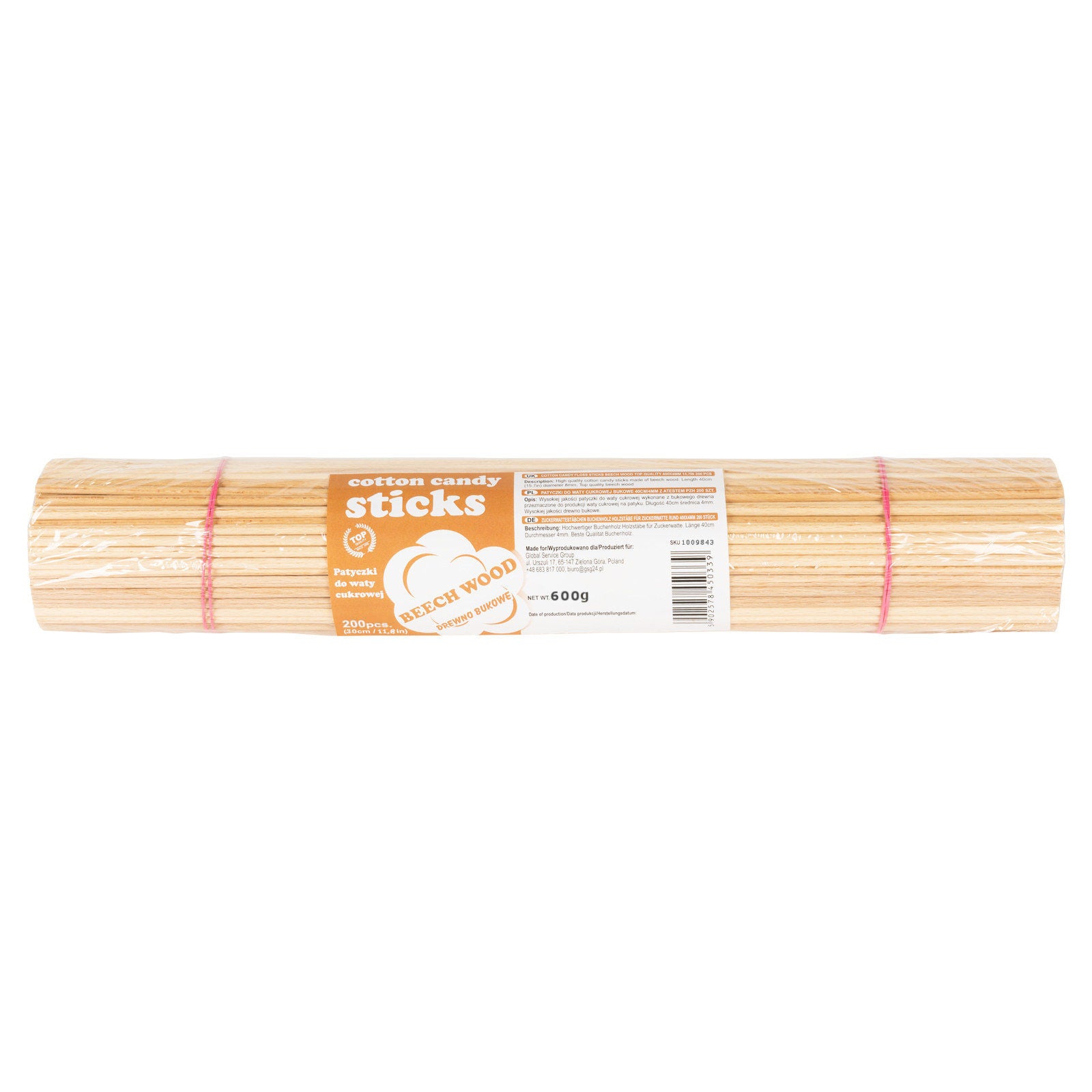 Cotton Candy Sticks CERTIFICATE PZH 300/4mm 200 pcs
