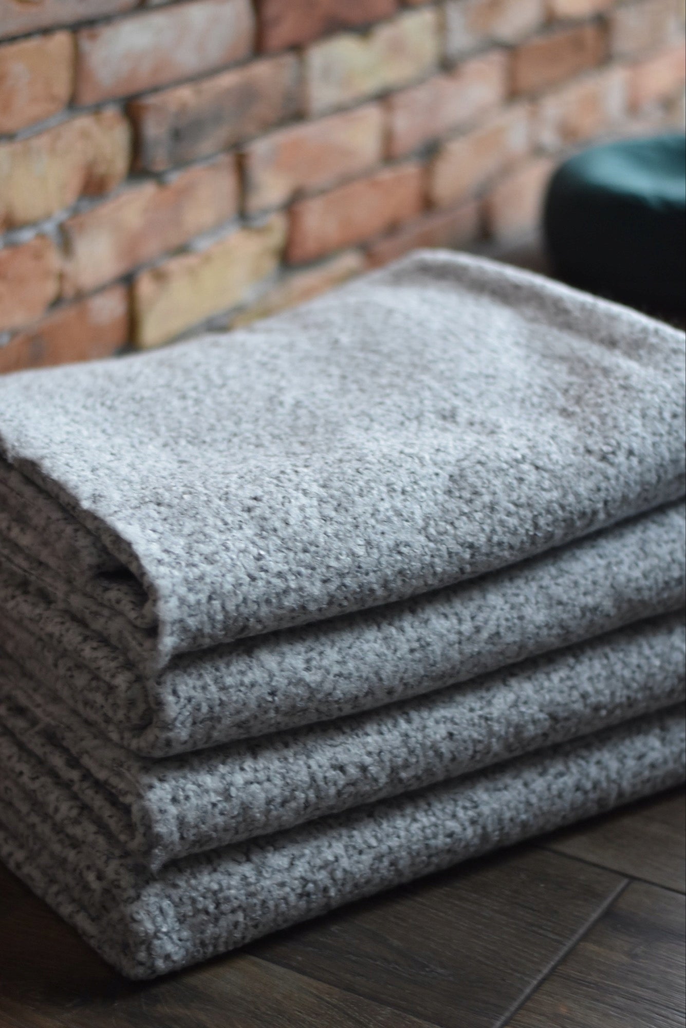 Cotton Yoga Blanket, Lamb Grey EAN (GTIN) 5907138763515