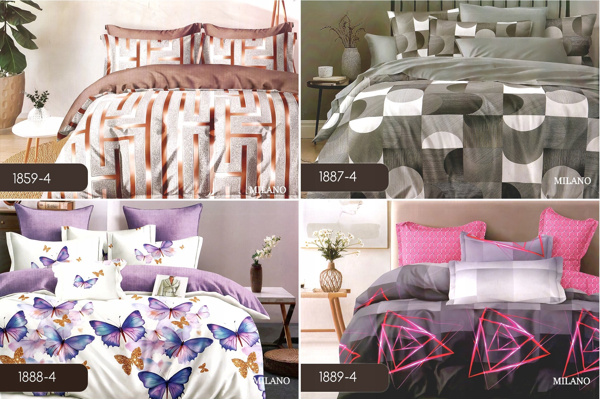 Cotton bedding 200x220 +sheet set 5D satin cotton Manufacturer code 7617