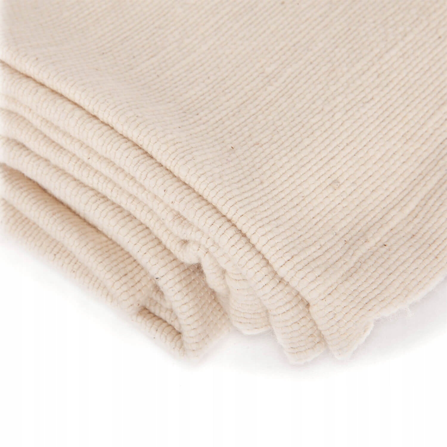 Cotton blanket for yoga Bodhi Nidra 150 x 200 cm - ecru 100% cotton Packaging status original