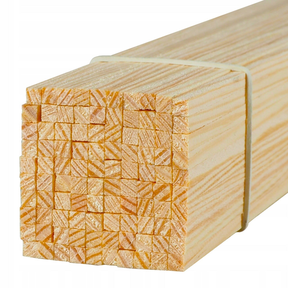 Cotton candy sticks MEGA ROUGH 38 cm – 100 pcs Square Sticks Manufacturer code Patyczki sosnowe 38 cm kwadratowe