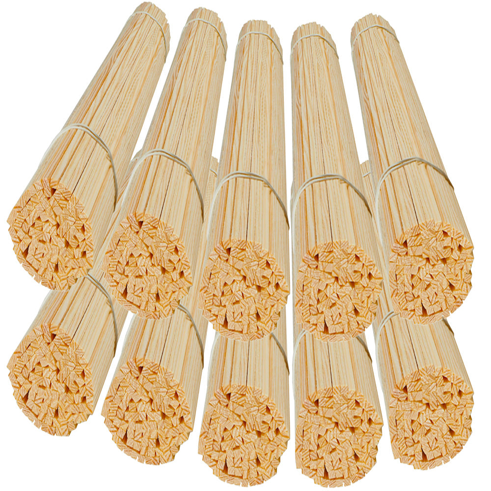 Cotton candy sticks MEGA ROUGH 38 cm – 1000 pcs Square Sticks