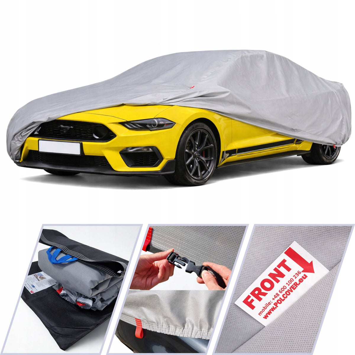 Cover 4w for car Ford Mustang IV,V,VI 4layer PREMIUM +PAS