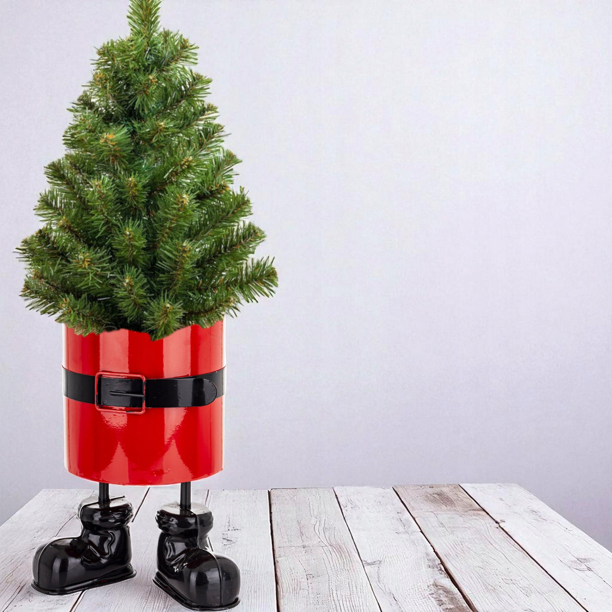 Cover Flower Pot Christmas Figurine Santa Claus Christmas Tree Stand 26 cm Brand Artpol