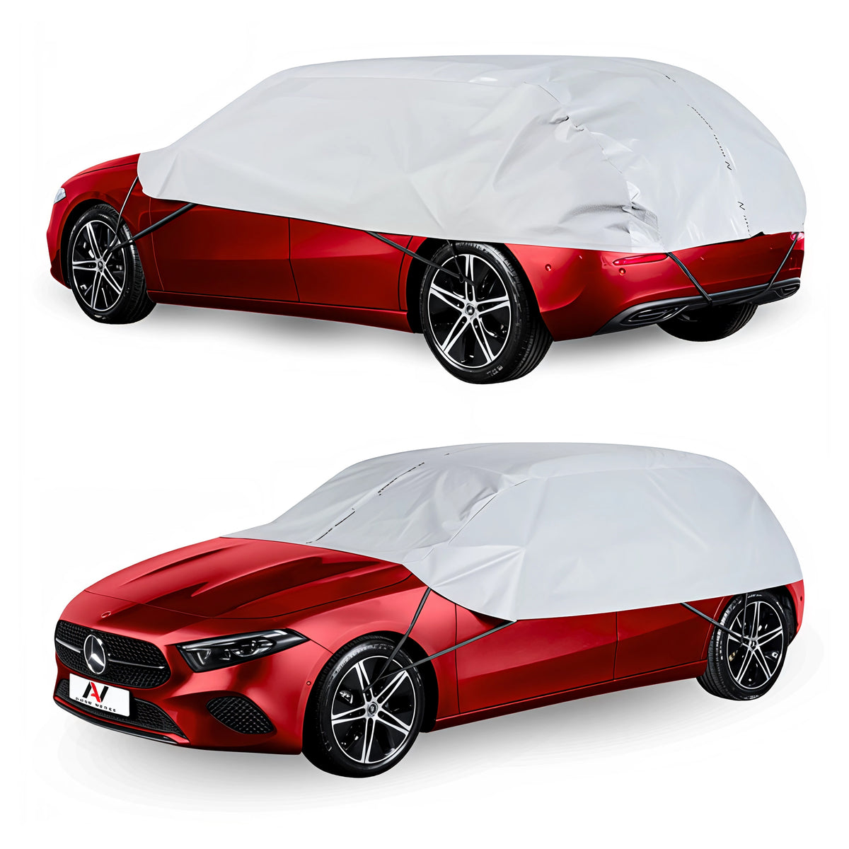 Cover Half Cover for Car Hatchback M Tarpaulin Exclusive SOFT
