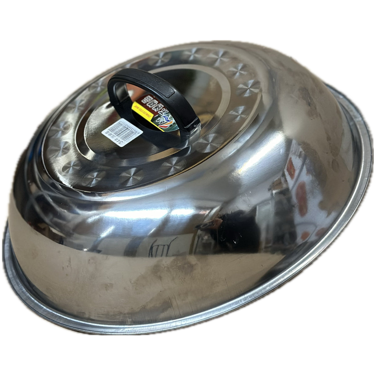 Cover Lid For Wok Diameter 32,5cm Stainless Steel PROORIENT Brand ProOrient