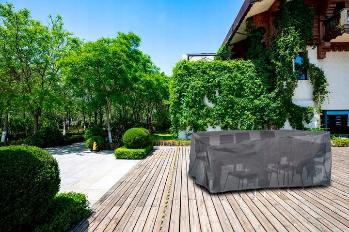 Cover Tarpaulin for Garden Furniture LARGE Flexible Grey Sofa 3x2m Product width 210 cm