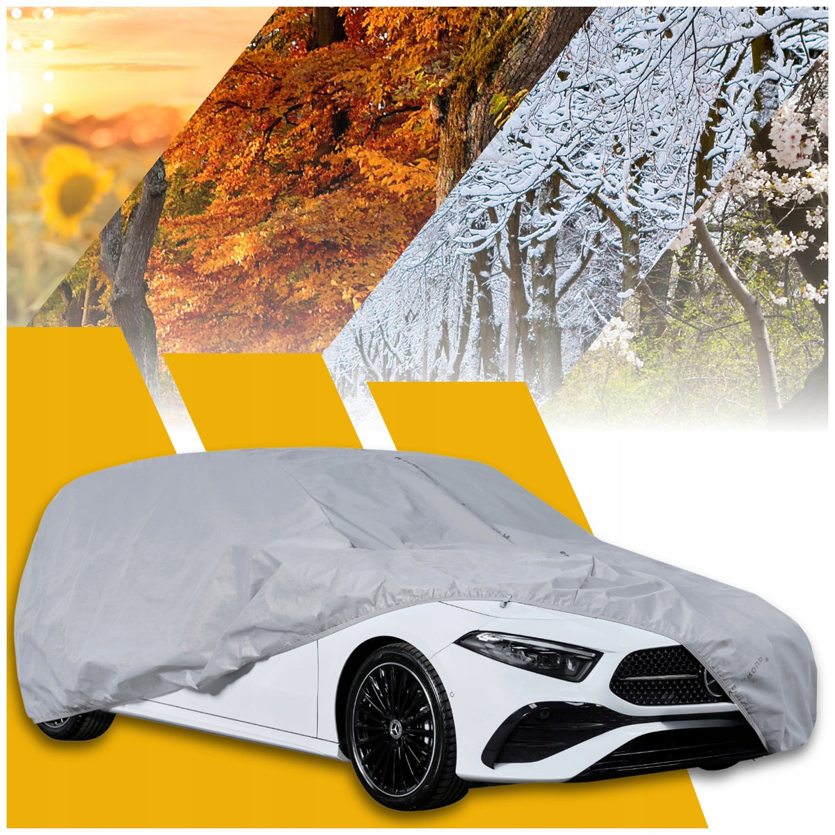 Cover for Car Kombi M2 430-455cm Auto Tarpaulin Cover classic EAN (GTIN) 5903855065185