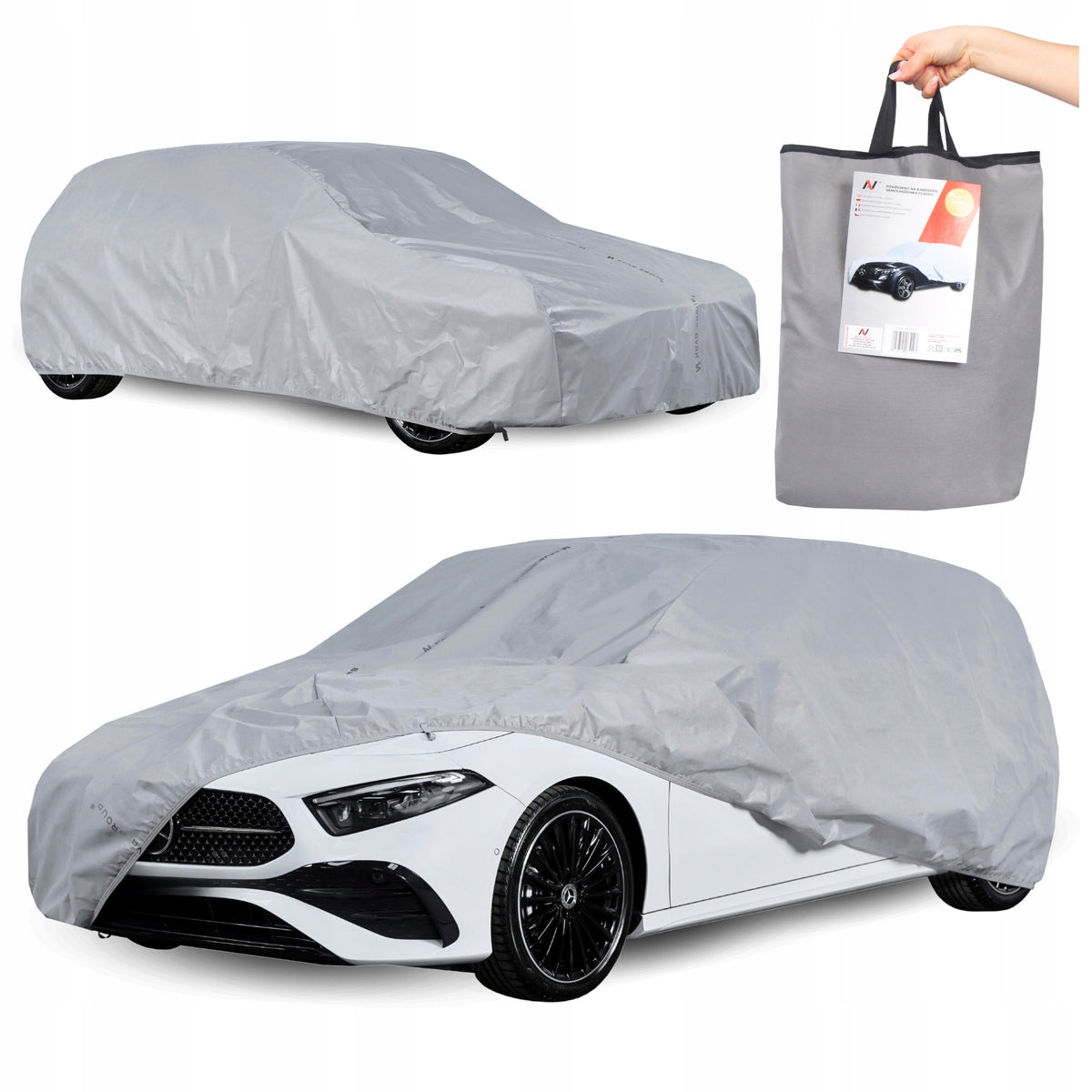 Cover for Car Kombi M2 430-455cm Auto Tarpaulin Cover classic