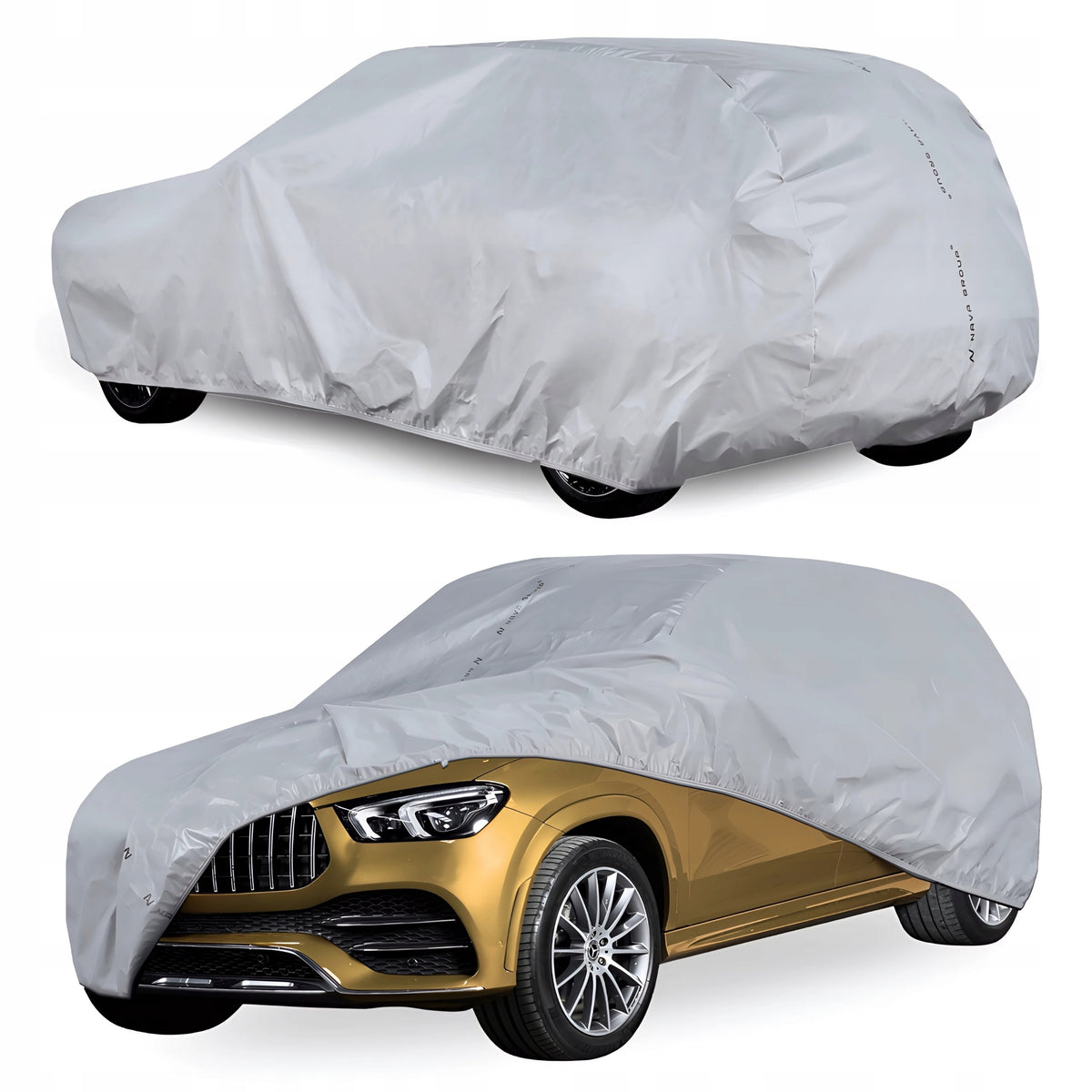 Cover for Car SUV/Minivan M2 430-455 Auto Tarpaulin Practic 3W Belts
