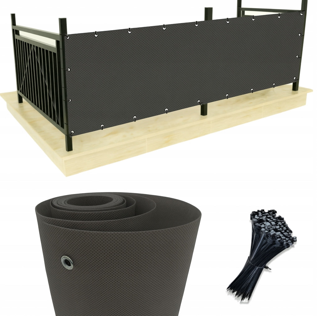 Cover for balcony, balcony mat, ORGANIO 100x500cm thick + freebie Manufacturer code OB332