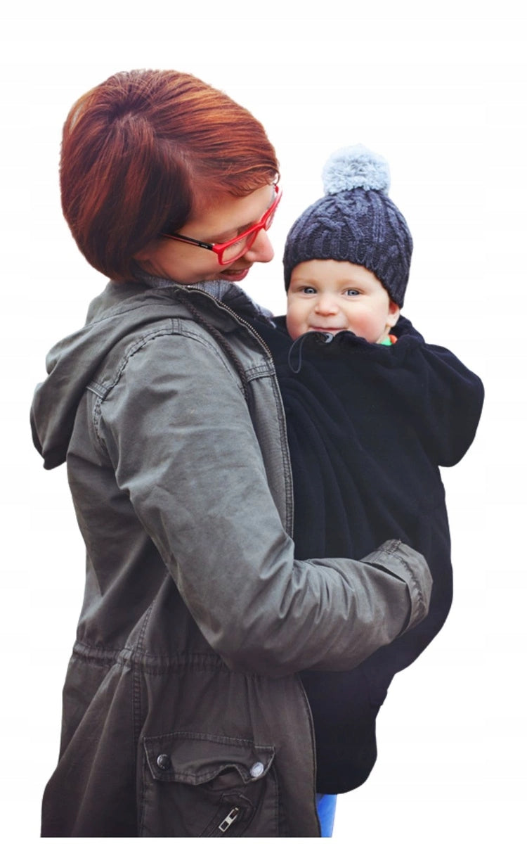 Cover for scarves and carriers Little Frog - Black