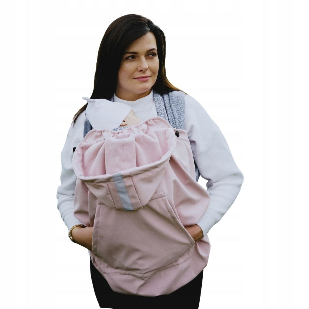 Cover for scarves and carriers Little Frog - Pink