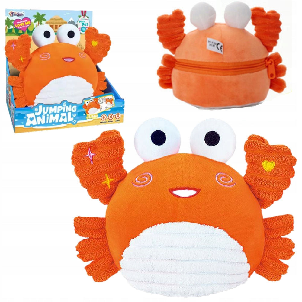 Crab Crawling Toy Learning to Walk Plush Music for Babies