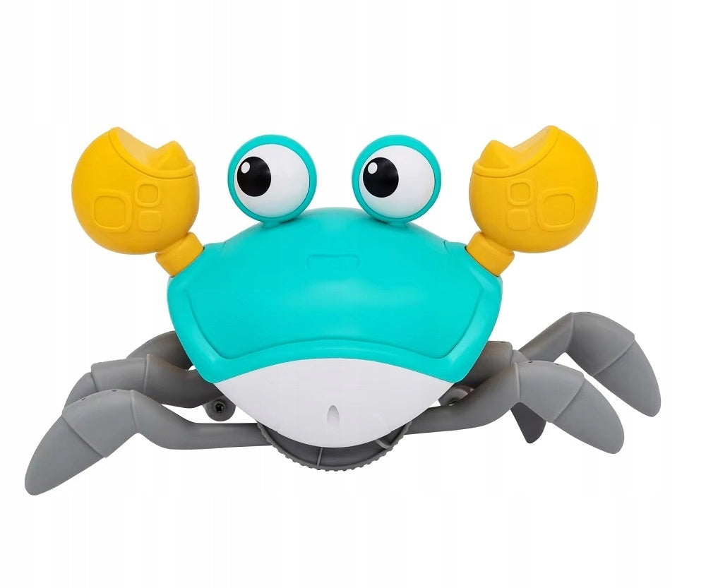 Crab interactive creeping escaping LED sound toy for kids Manufacturer code 1Y