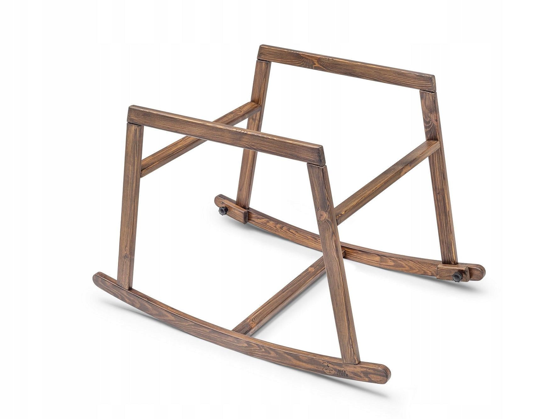 Cradle - Kapato 1 (grey + walnut) Product width 90 cm