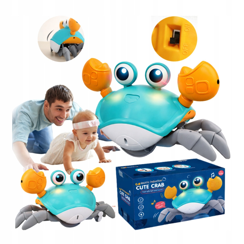 Crawling Crab Interactive Walking Running Sounds Sensory Light