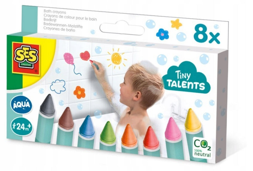 Crayons for painting in the bath 8 colors