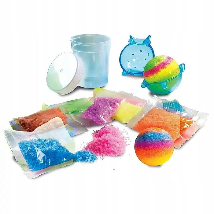 Crazy glitter balls. Scientific Fun Brand Clementoni