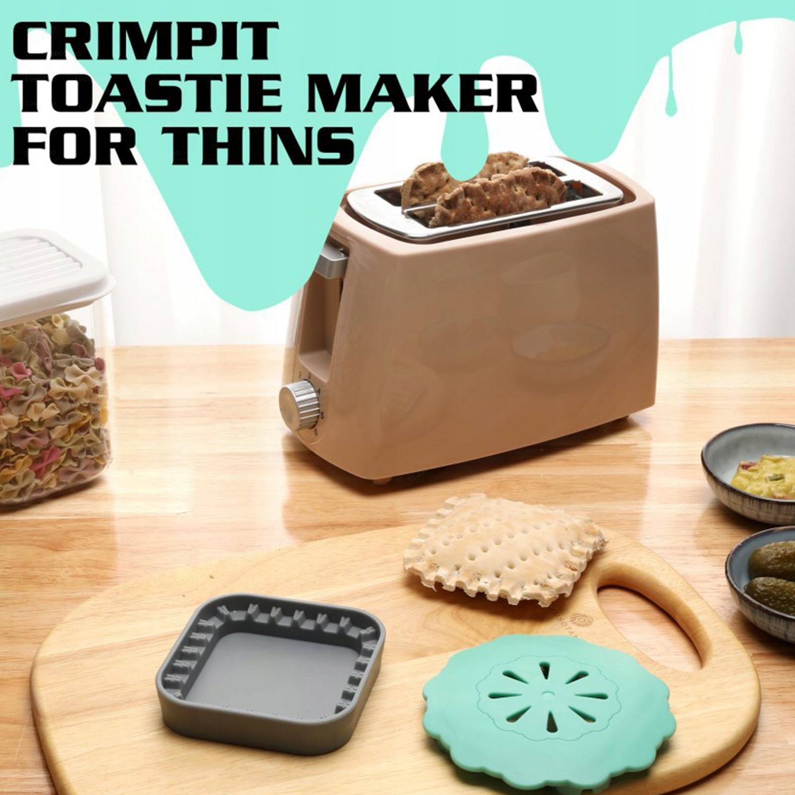 Create Crimpet Sandwiches Easily with This Handy Toastie Maker Manufacturer code 231106WS05