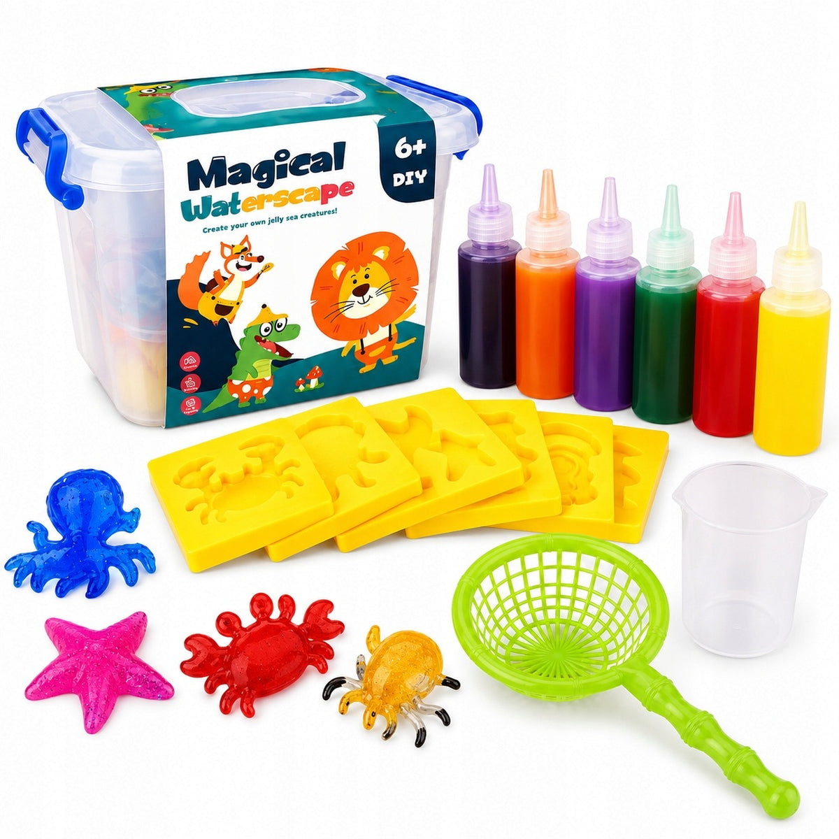 Creative DIY Kit Magic Gel Water Figures For Baby Jellies Toys