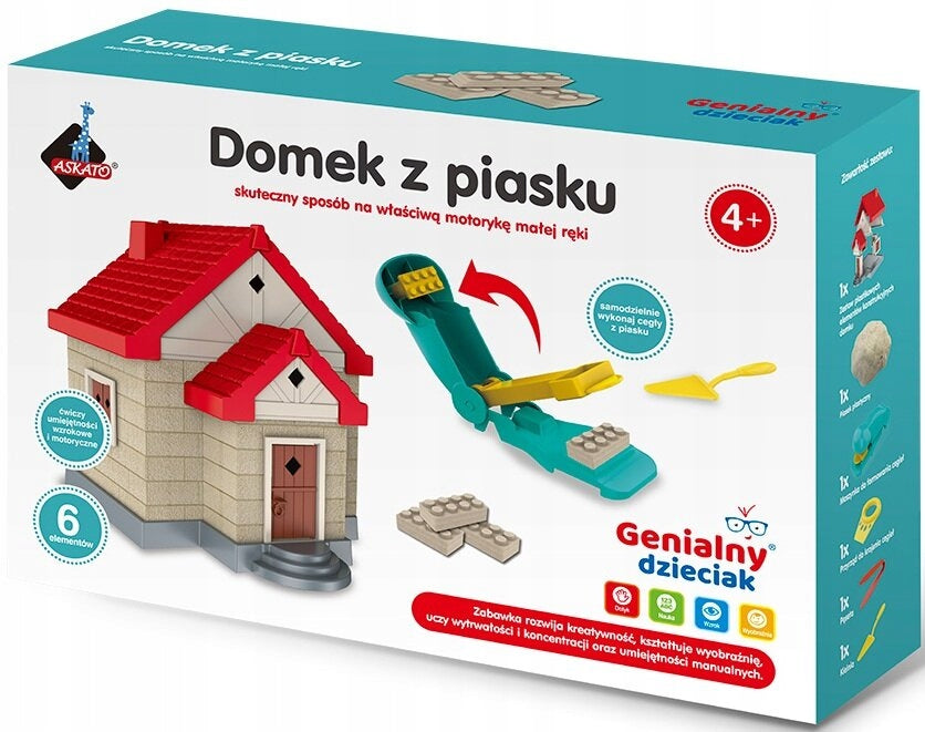 Creative set ASKATO Brilliant kid Sand house 127729 Character/Title none