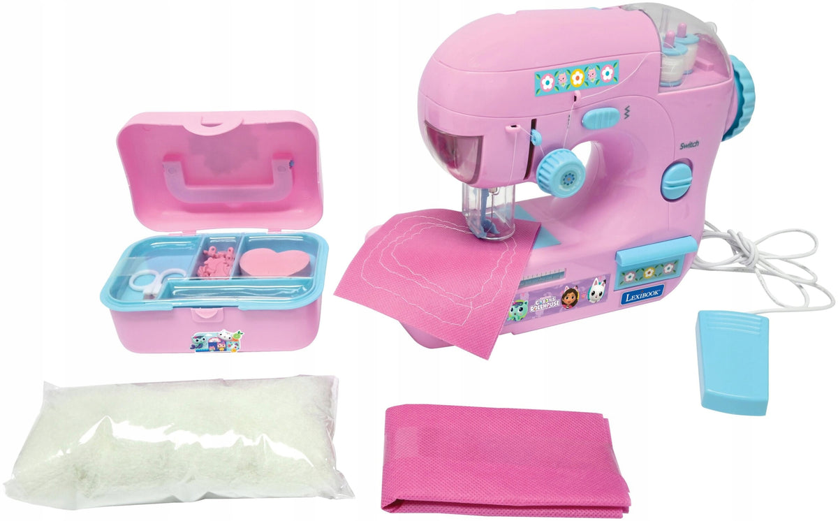 Creative set LEXIBOOK Cat House Gabi Sewing Machine SW100GDH Brand Lexibook
