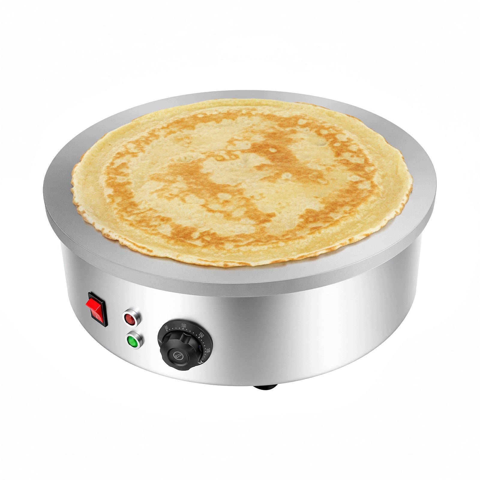 Crepe Maker, Electric Crepe Maker, Crepe Maker with Spreader&Spatula Packaging status original