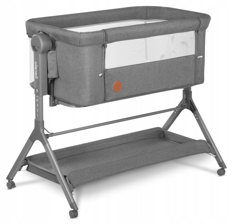 Crib cradle LIONELO LEONIE PLUS 3in1 Grey